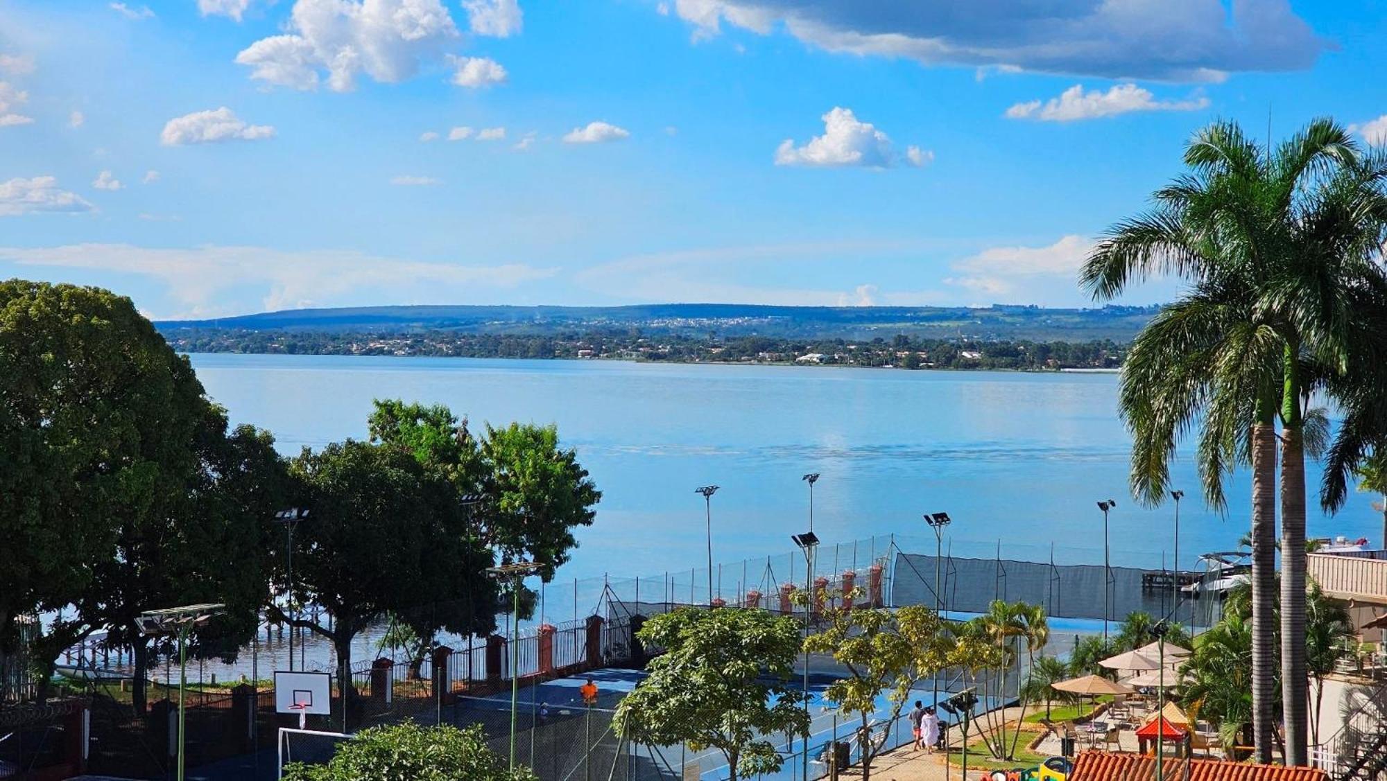 Flat 430 Lindo Com Vista Para O Lago Brasília Buitenkant foto