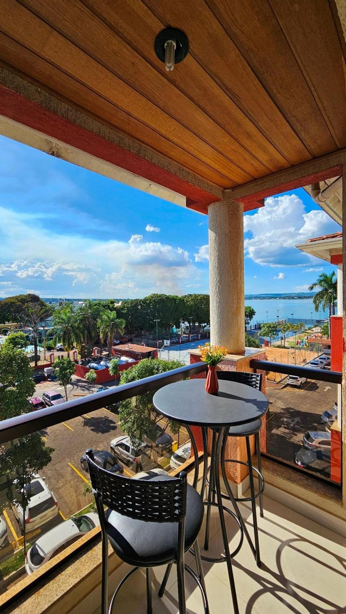 Flat 430 Lindo Com Vista Para O Lago Brasília Buitenkant foto