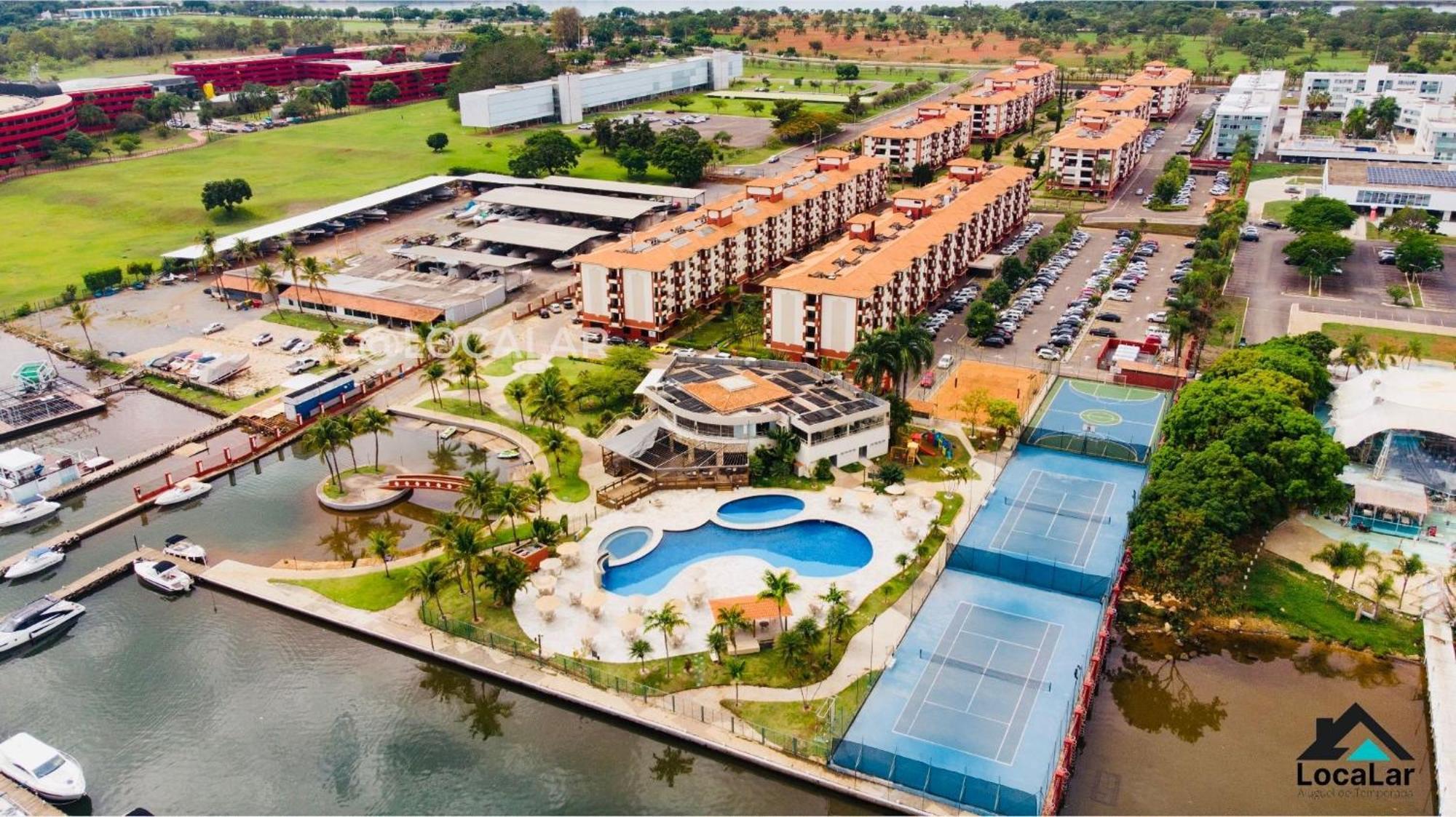 Flat 430 Lindo Com Vista Para O Lago Brasília Buitenkant foto